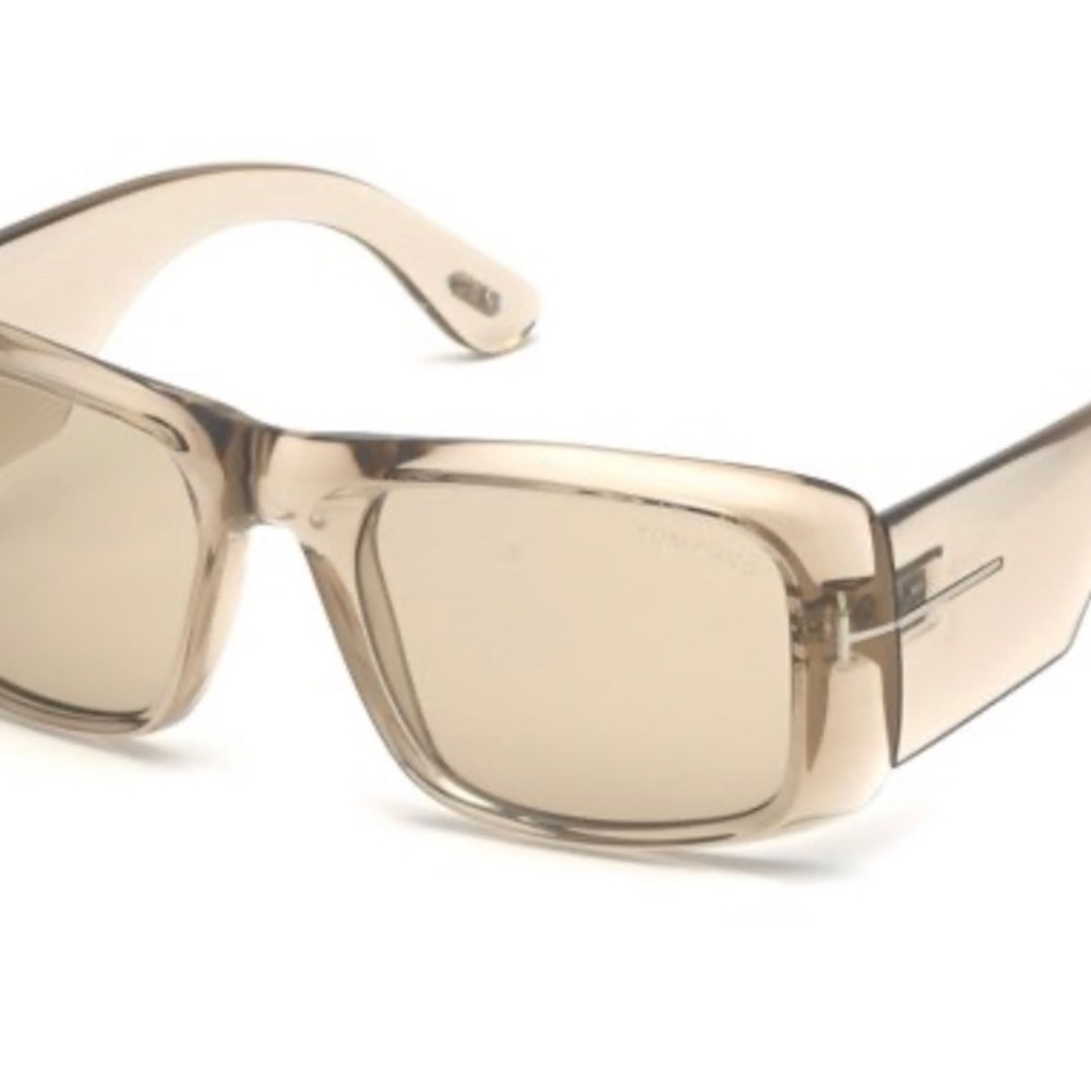 Tom Ford Aristotle TF 731 20A Sunglasses Clear Grey 56mm